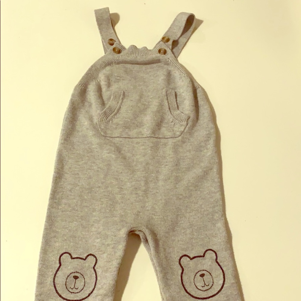Knit sweater overalls size 18 months